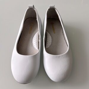 L'AMOUR Sylvie Laced Leather Flat Sz 1